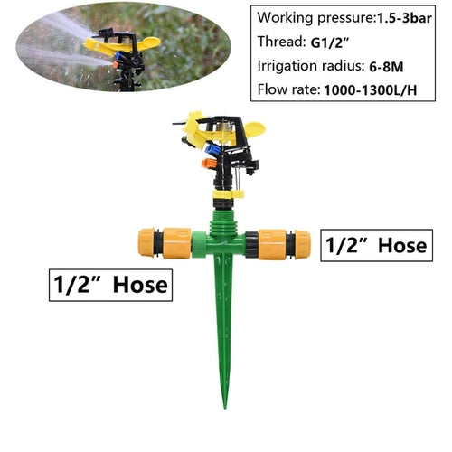 Sprinklers 360 Adjustable Rotating Spray Nozzle | Garden Sprinklers