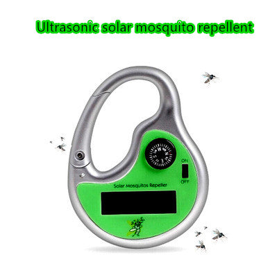 Portable Solar Charging Ultrasonic Mosquito Repellent