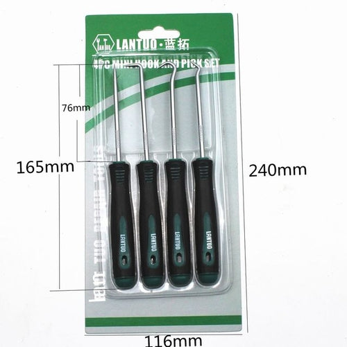 4pcs Oil Seal Screwdrivers Set Car Auto Vehicle Pick Hooks For Garages