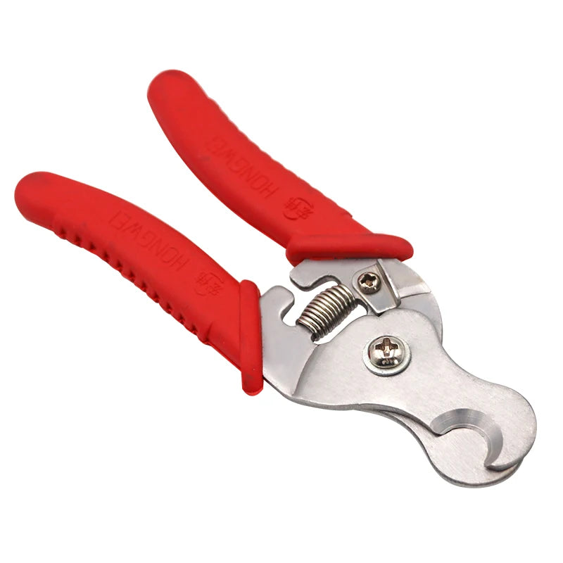 1Pcs Ear Tag Clamp & Cutter Pliers Tag Applicators Farm Animal Metal