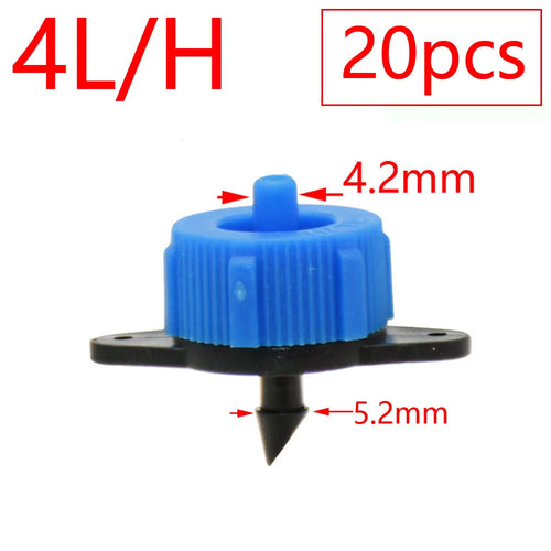 2L 4L 8L Dripper Irrigation 2/4-way Arrow Dropper Connector Cross