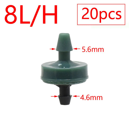 2L 4L 8L Dripper Irrigation 2/4-way Arrow Dropper Connector Cross