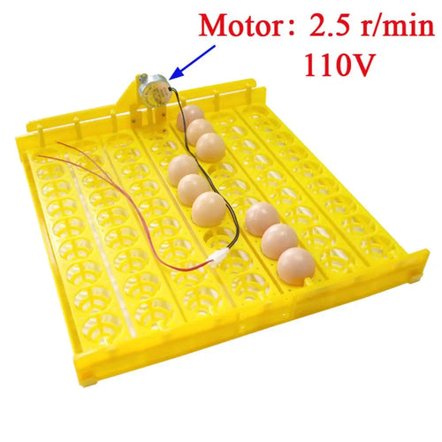 63 Eggs Incubator Turn Tray Chickens Ducks Poultry Automatically