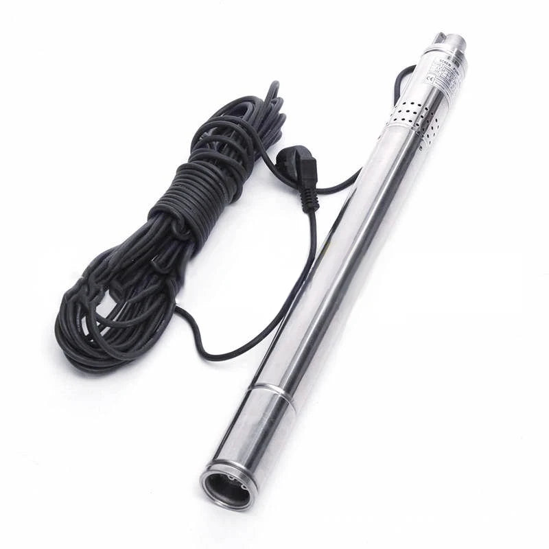 220V Household Stainless Steel Deep Well Submersible Pump AC Power