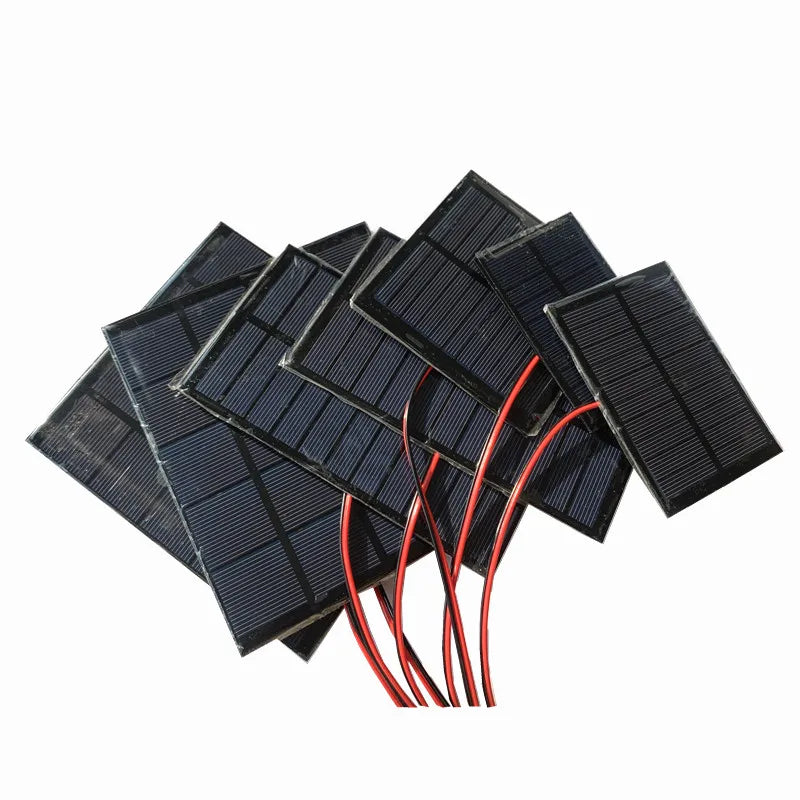 5V 5.5V 160mA 200mA 250mA 1W 1.25W Solar panel with Solar min battery