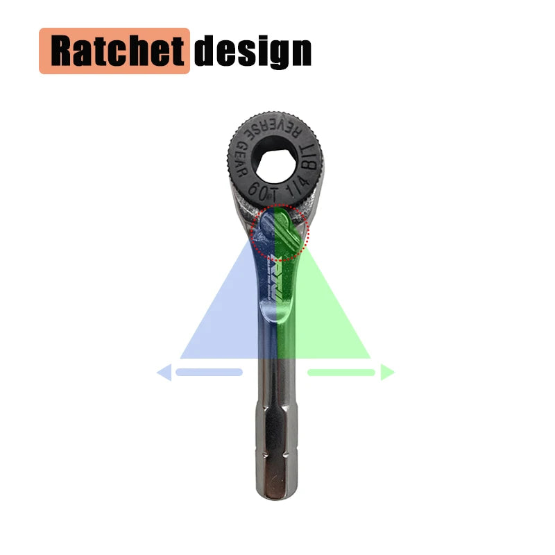 1/4”Ratchet Wrench 1/4” 6.35mm Handle Quick Socket Ratchet Wrench