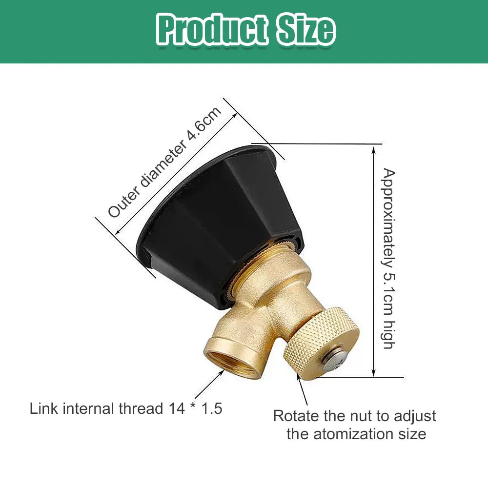 High pressure Pesticide Sprayer Nozzle Watering Adjustable Irrigation