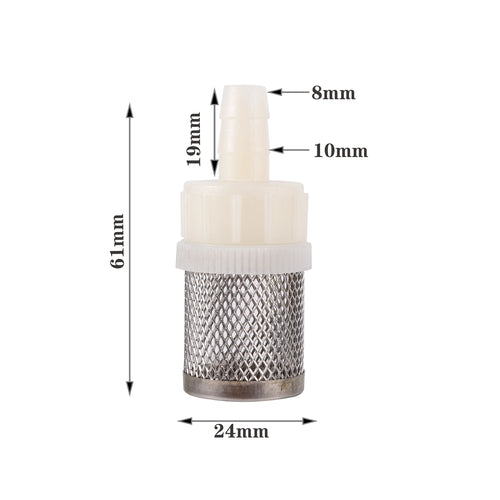 4~20mm Hose Filter Stainless Steel Mesh Strainer Garden Irrigation