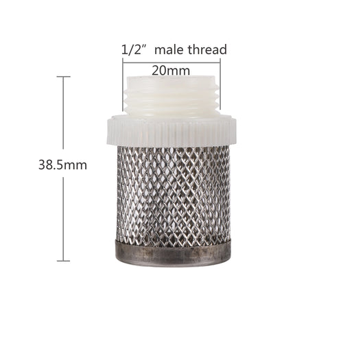 4~20mm Hose Filter Stainless Steel Mesh Strainer Garden Irrigation