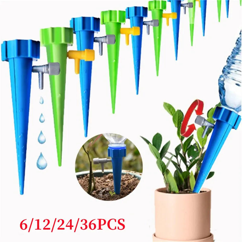 Self Watering Kits Waterers Drip Irrigation Indoor Plant Watering