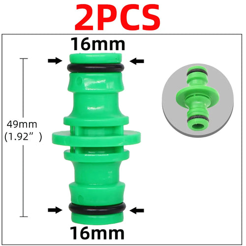 1/2" 3/4'' 1" Garden Car Hose Quick Connectors Repair Damaged Leaky