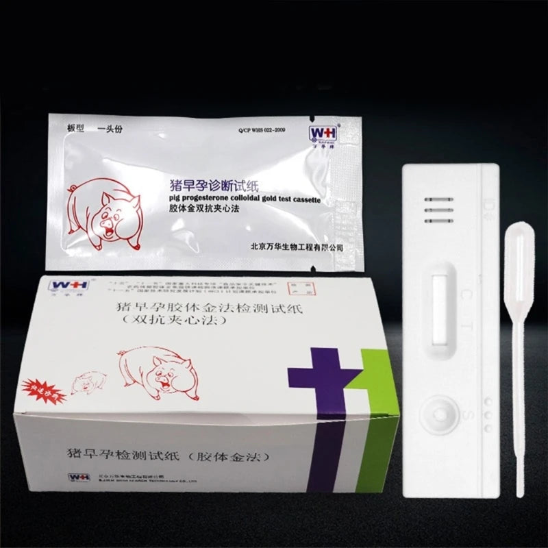 Pregnancy Test Strip Cattle Cow Early Pregnant Testing Tool Safety