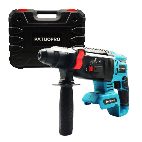 Brushless Cordless Rotary Hammer Drill 18V SDS Plus Hammer Drill 4