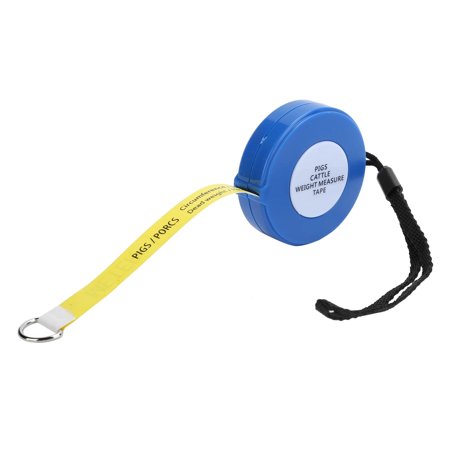 2.5m Body Weight Tape Measure Retractable Measuring Tape Farm