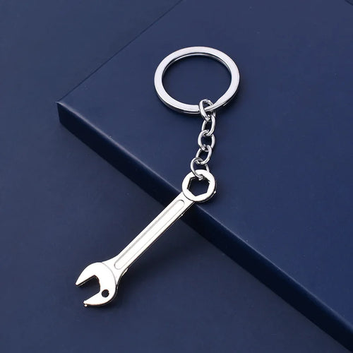 Mini Wrench Keychain Portable Car Metal Adjustable Universal Spanner