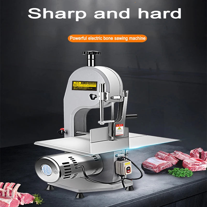 Automatic Kitchen Equipment Electric Cow Beef Frozen Meat Bone Band