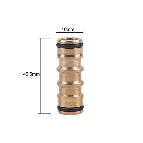 1/2 3/4"  Thread Quick Connector Brass Garden Watering Adapter Drip