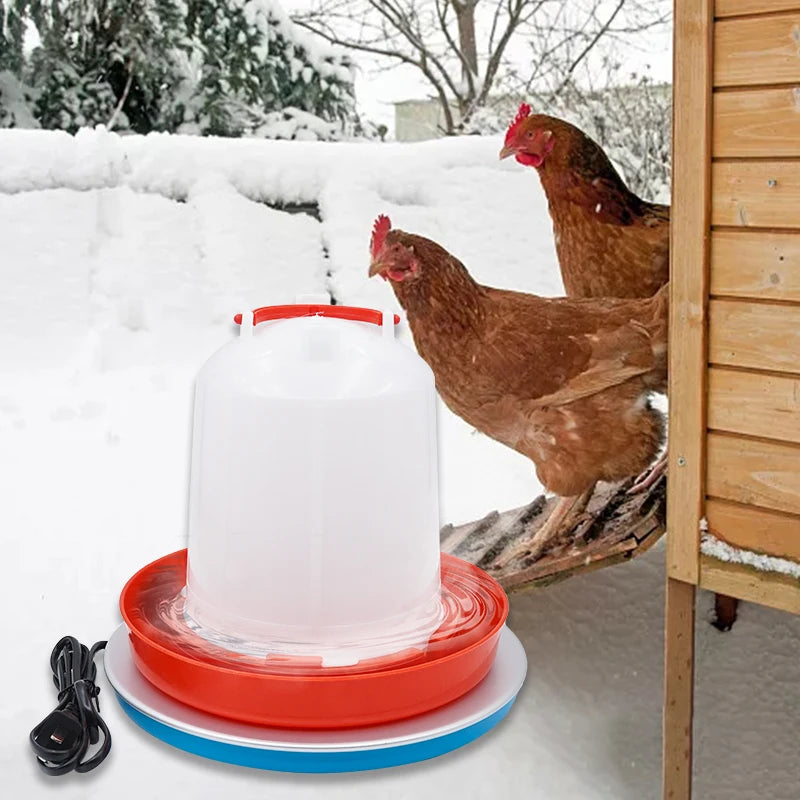 1 Pcs Poultry Drinking Water Constant Temperature Base, Safe and