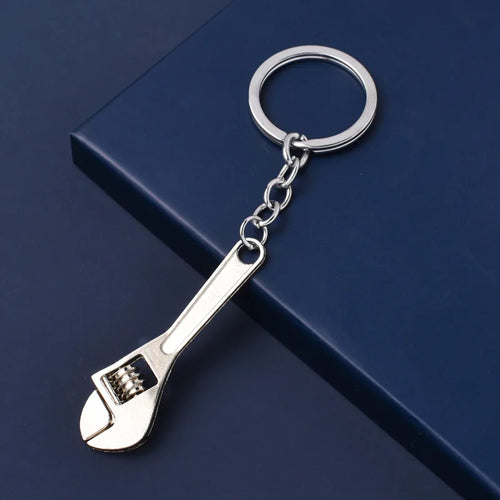 Mini Wrench Keychain Portable Car Metal Adjustable Universal Spanner