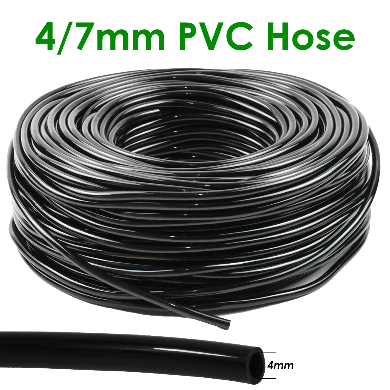 10-50M Garden Automatic Drip Watering Irrigation Kit System 4/7mm Hose