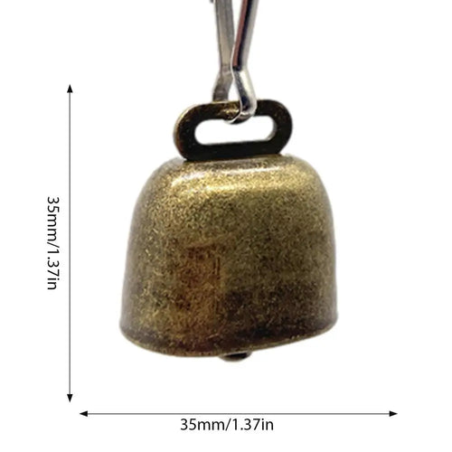 Camping Bell For Hiking Loud Outdoor Safety Bear Bell For Hikers Helps