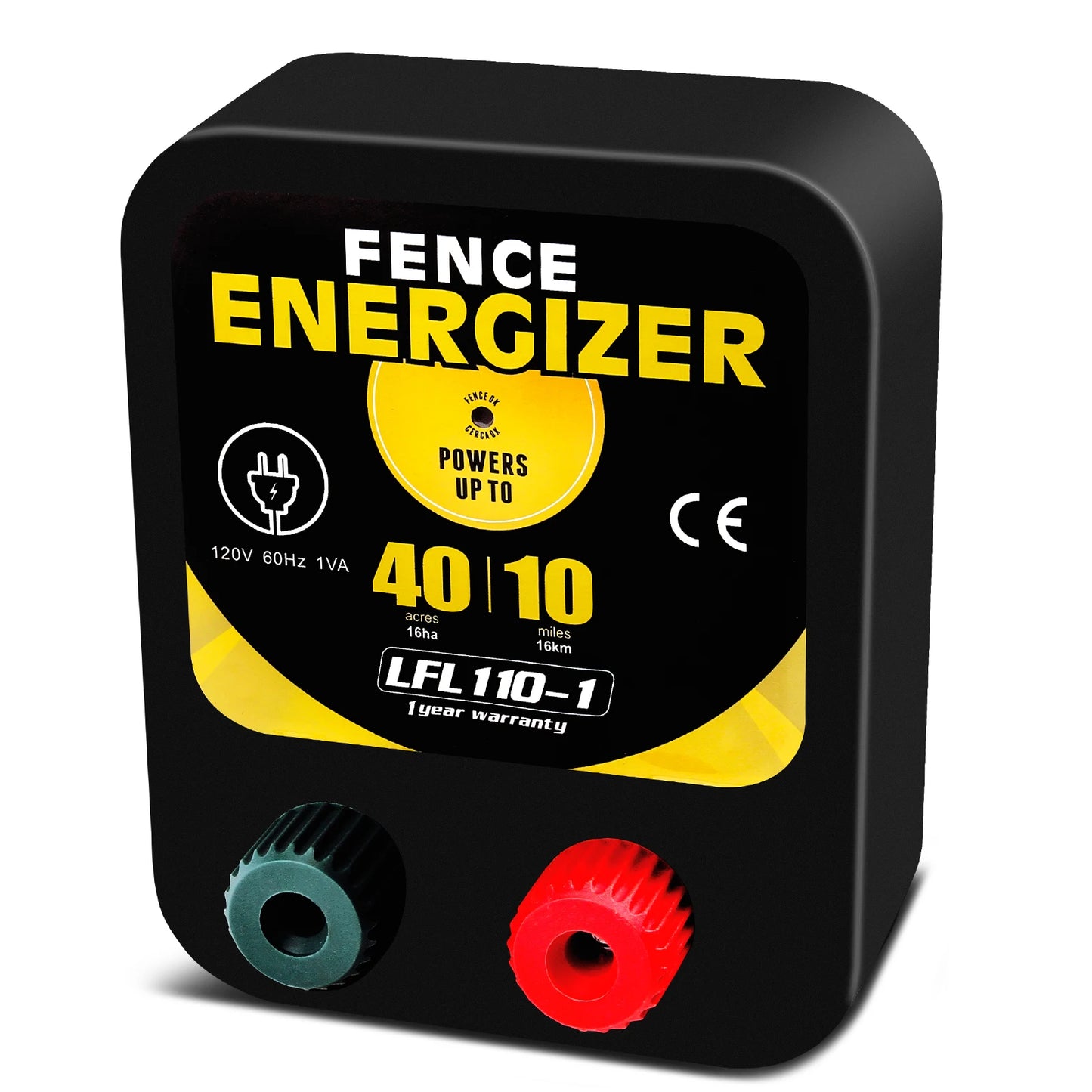 Electric Fence 2/5/10/20KM Energizer Charger Controller High Voltage