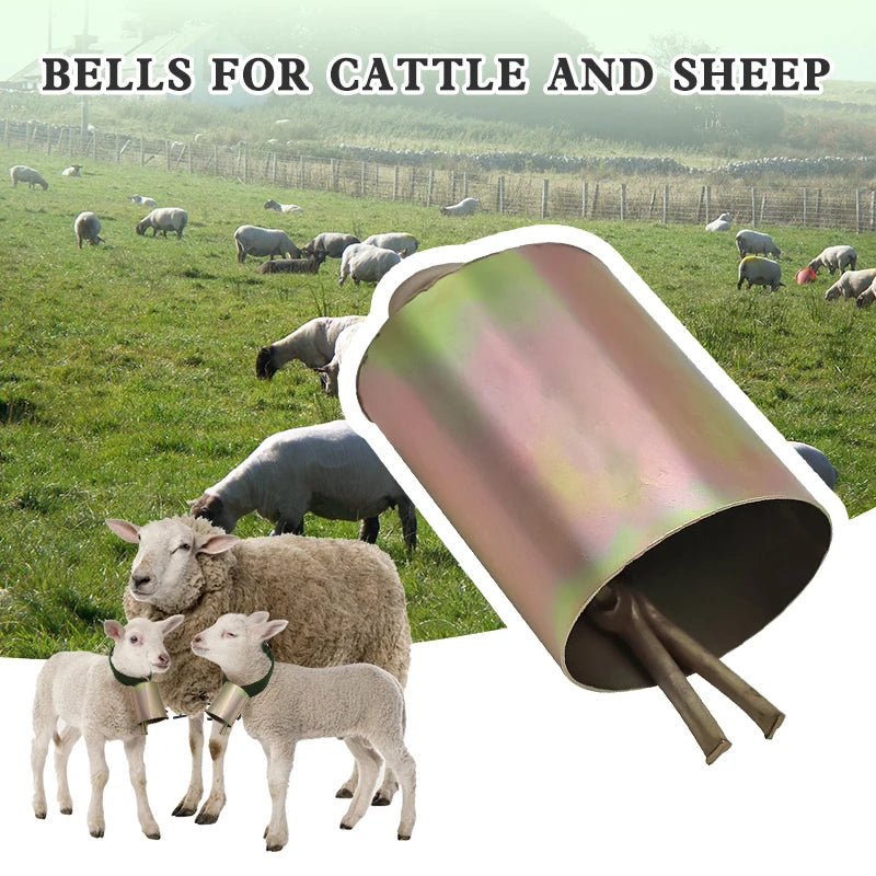 Livestock Cow Horse Sheep Grazing Bells Upgraded Version Prevent The