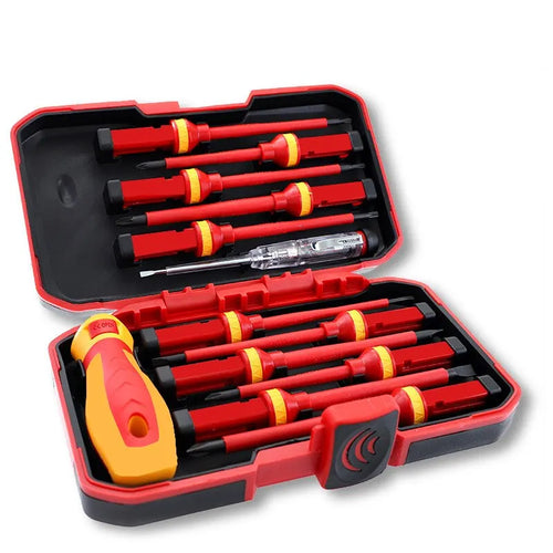 13PCS Insulated Screwdriver Household Circuit Tool Insulated Isolated