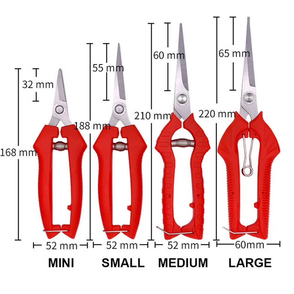 Garden Pruning Shears Potted Branches Scissors Fruit Picking Small