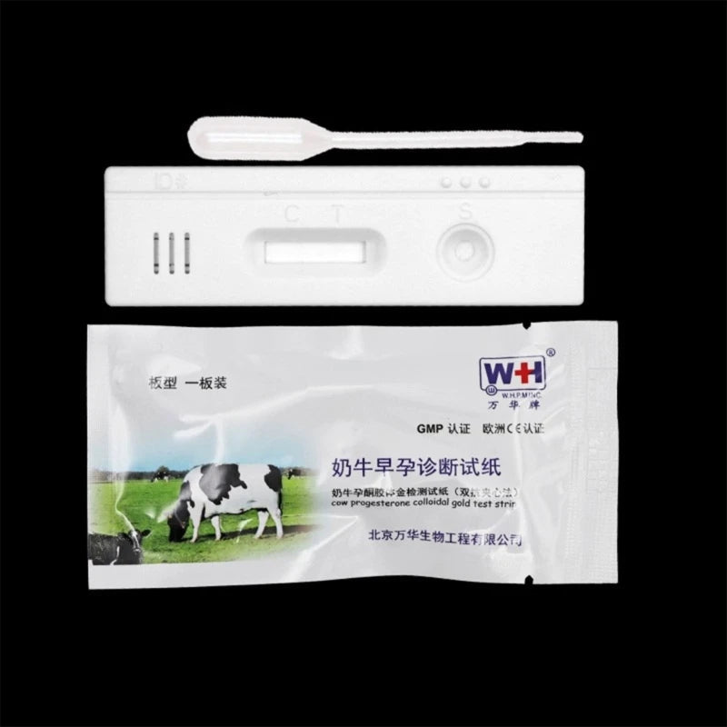 Pregnancy Test Strip Cattle Cow Early Pregnant Testing Tool Safety