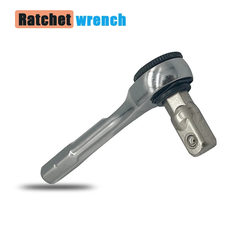 1/4”Ratchet Wrench 1/4” 6.35mm Handle Quick Socket Ratchet Wrench