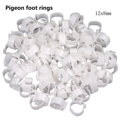 Adjustable Chicken/Pigeon Foot Rings Poultry Leg Digital Label Buckles