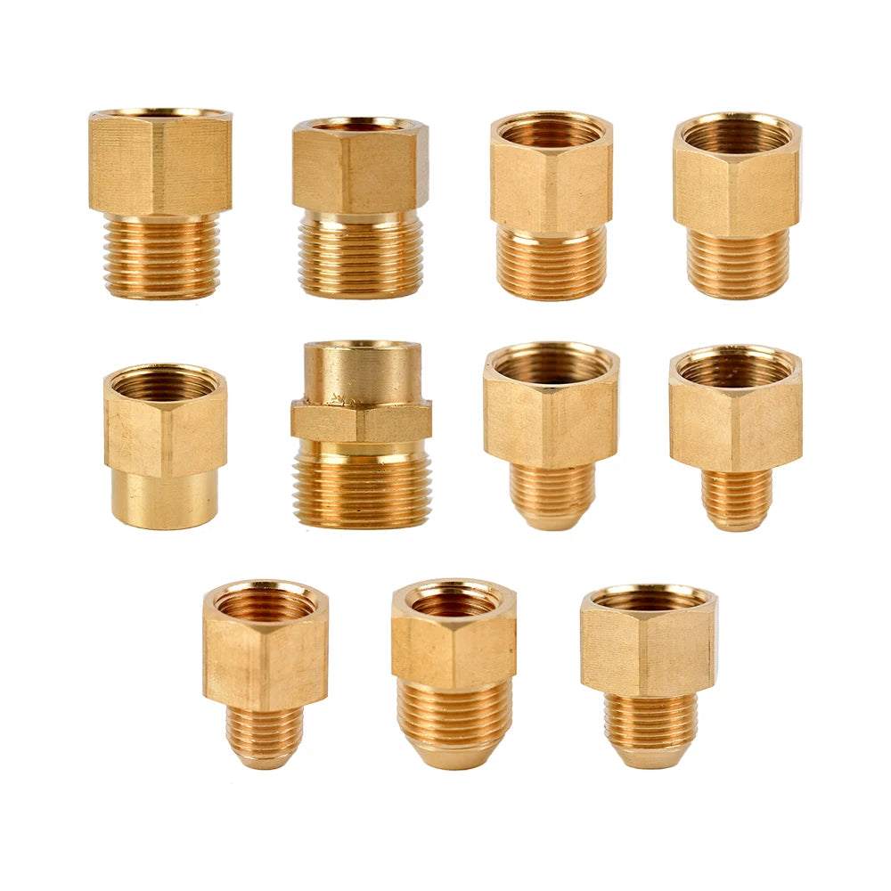 1/2 3/4"  Thread Quick Connector Brass Garden Watering Adapter Drip