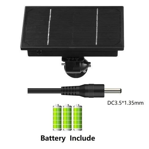 Outdoor Portable Camping Power Solar Panel Built-in 9000mAh Battery 4W