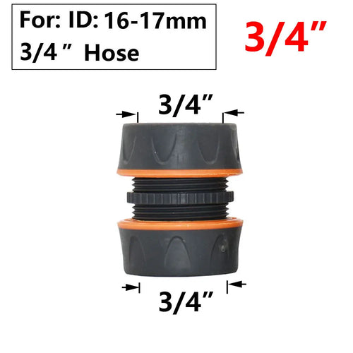 Garden Hose Quick Connector 1/2 3/4 1 Inch Pipe Coupler Stop Water