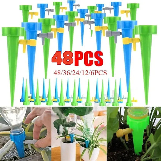 Self Watering Kits Waterers Drip Irrigation Indoor Plant Watering